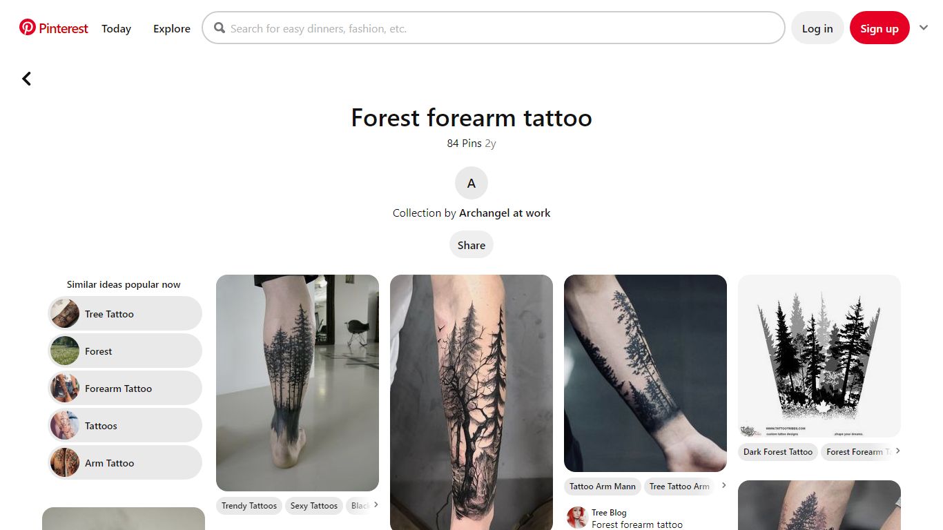 84 Best Forest forearm tattoo ideas - Pinterest