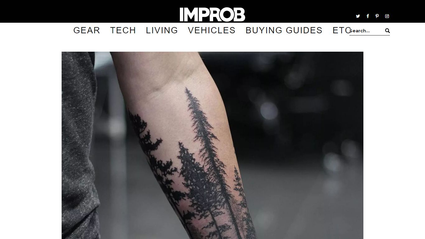 115 Forest Tattoo Designs for Men | Improb